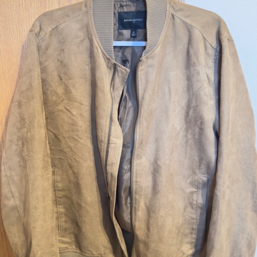 Banana Republic Factory Brown Bomber Jacket
